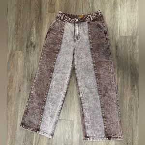 Acid wash jeans